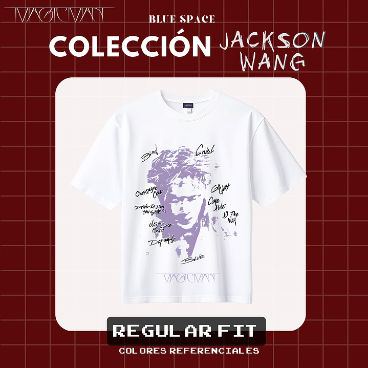 Polera Jackson Wang - FACE SETLIST 9