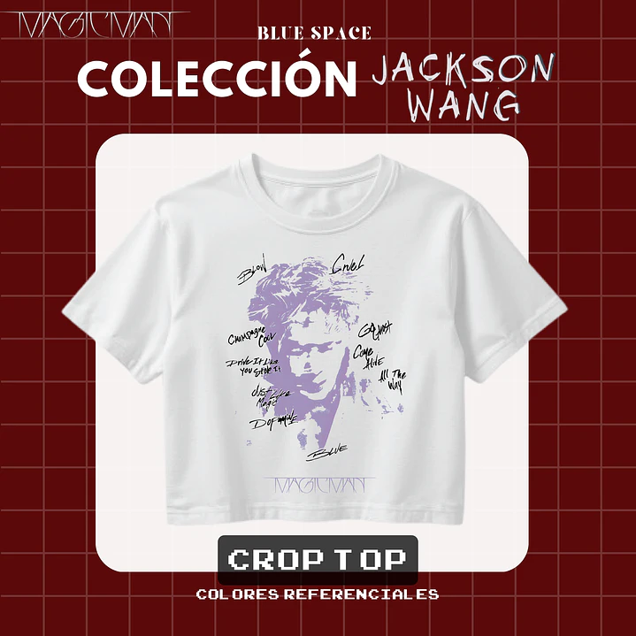 Polera Jackson Wang - FACE SETLIST 10