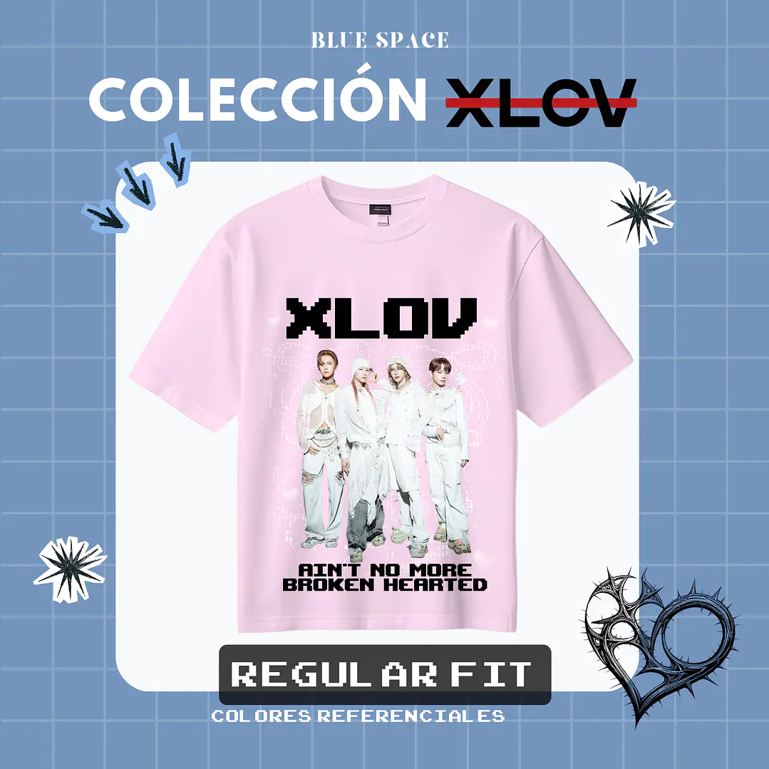 Polera XLOV - BROKEN HEART 10