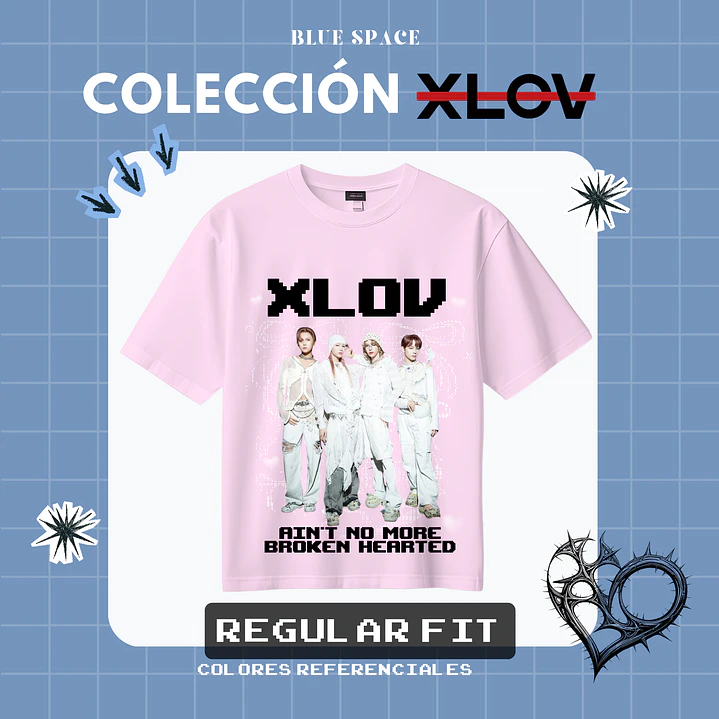 Polera XLOV - BROKEN HEART 10