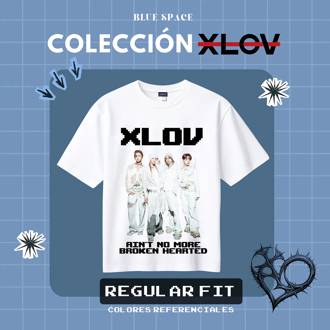 Polera XLOV - BROKEN HEART 7