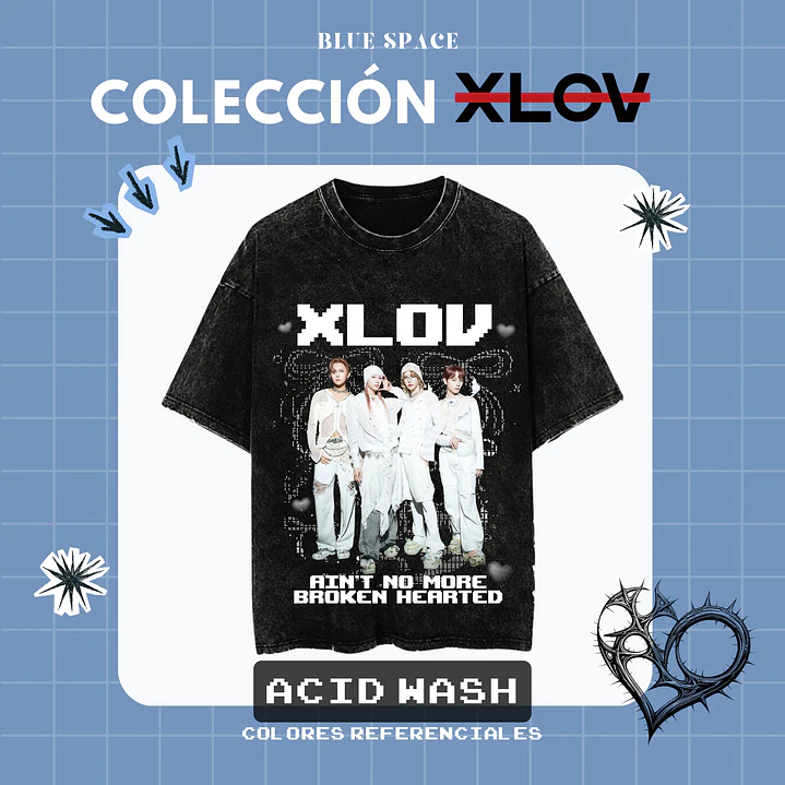 Polera XLOV - BROKEN HEART 5