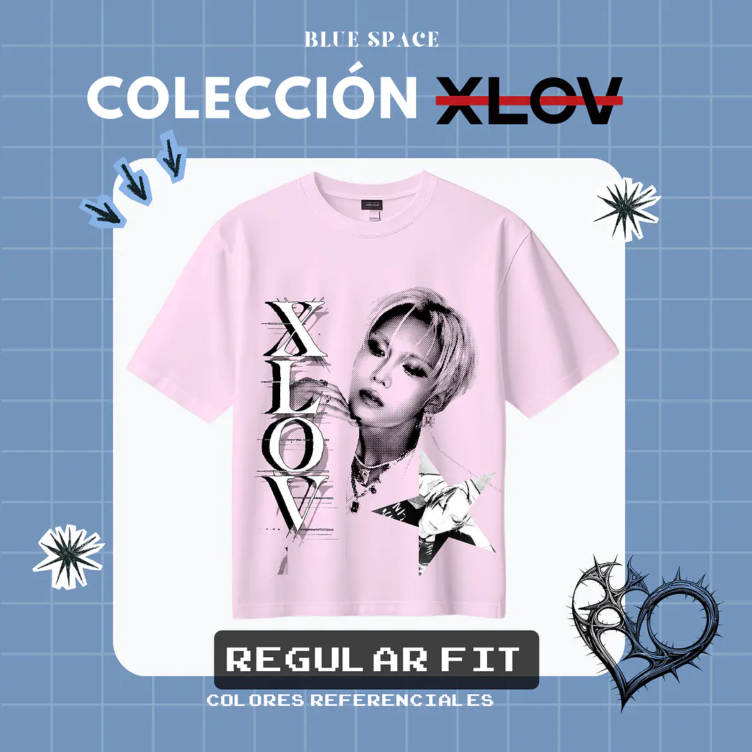 Polera XLOV - HYUN STARS 10