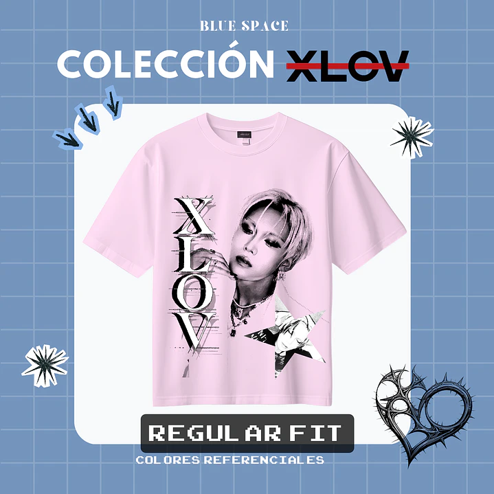 Polera XLOV - HYUN STARS 10