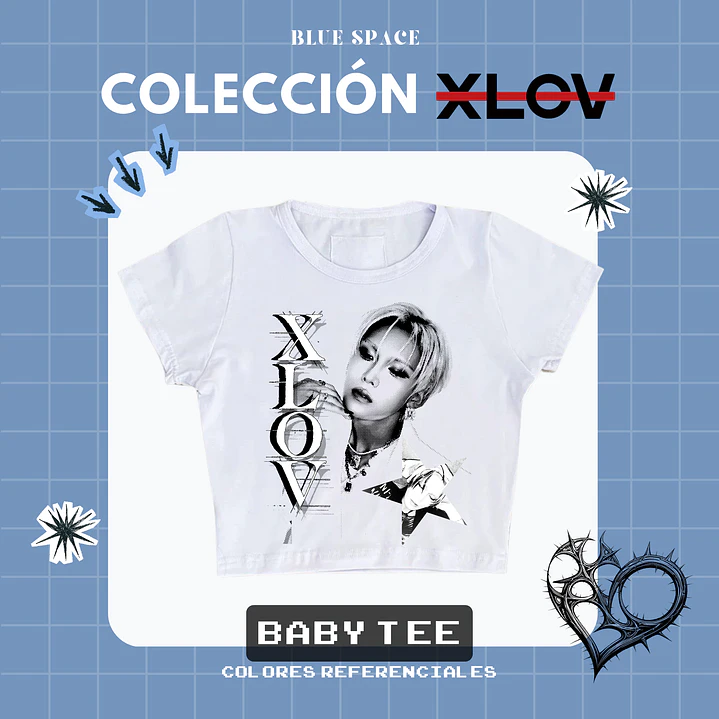 Polera XLOV - HYUN STARS 6