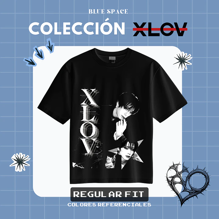 Polera XLOV - HARU STARS 5