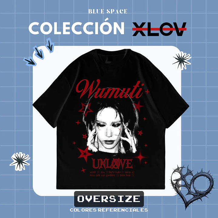 Polera XLOV - WUMUTI DRIP DRIP 6