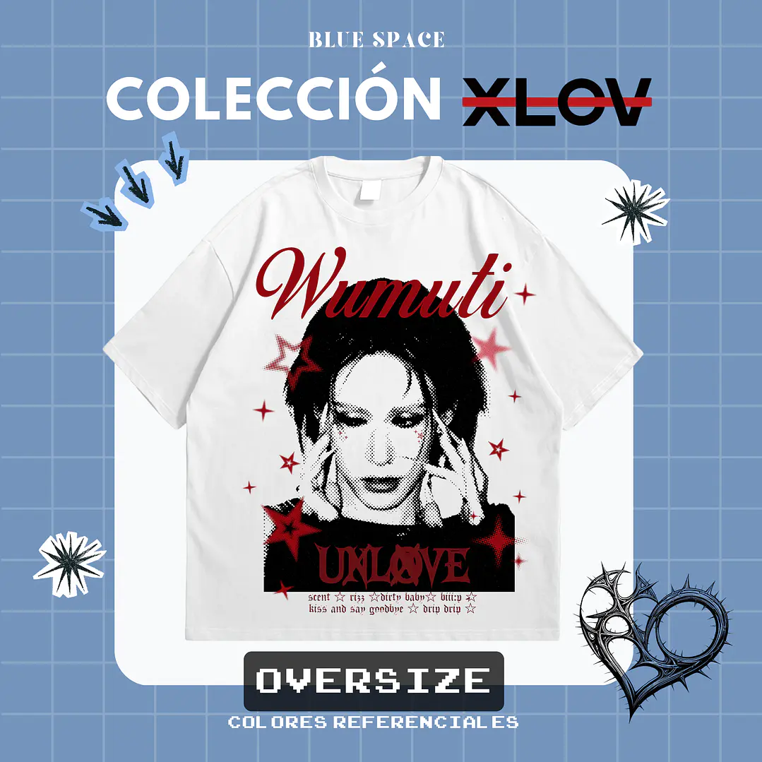 Polera XLOV - WUMUTI DRIP DRIP 1