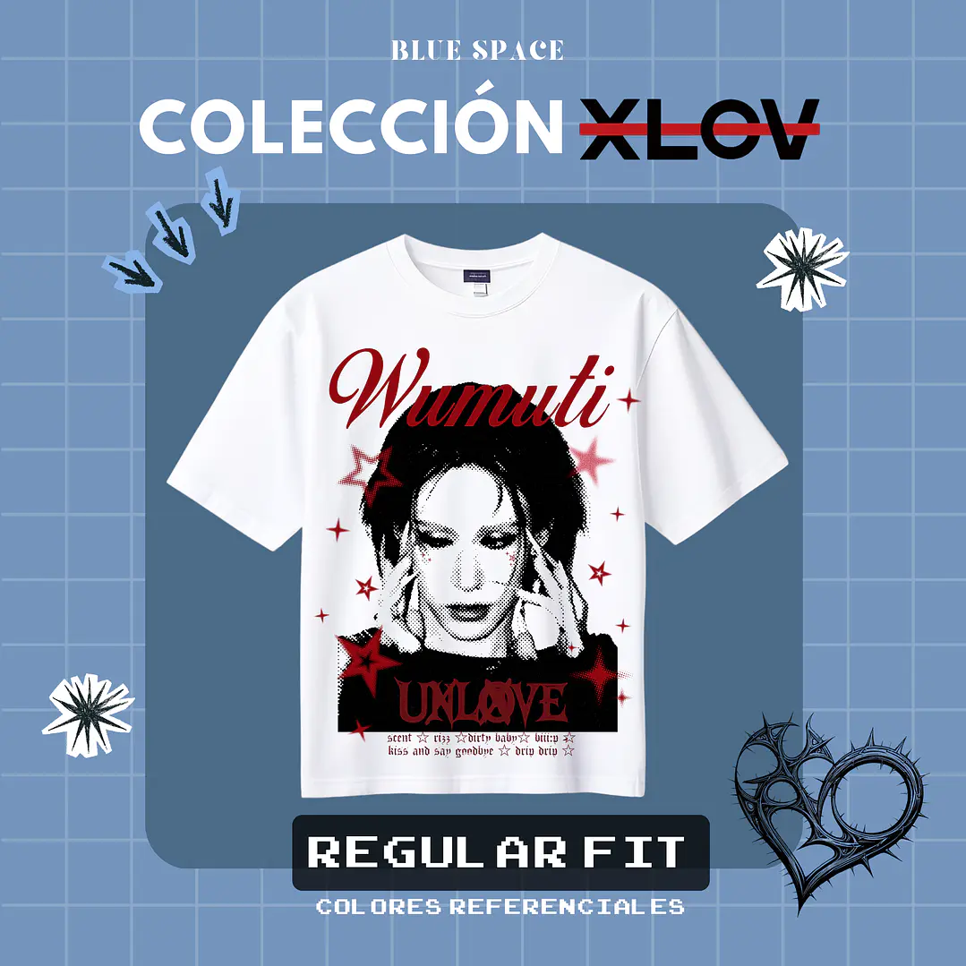 Polera XLOV - WUMUTI DRIP DRIP 4