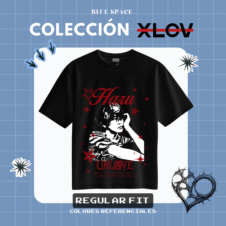 Polera XLOV - HARU DRIP DRIP 1