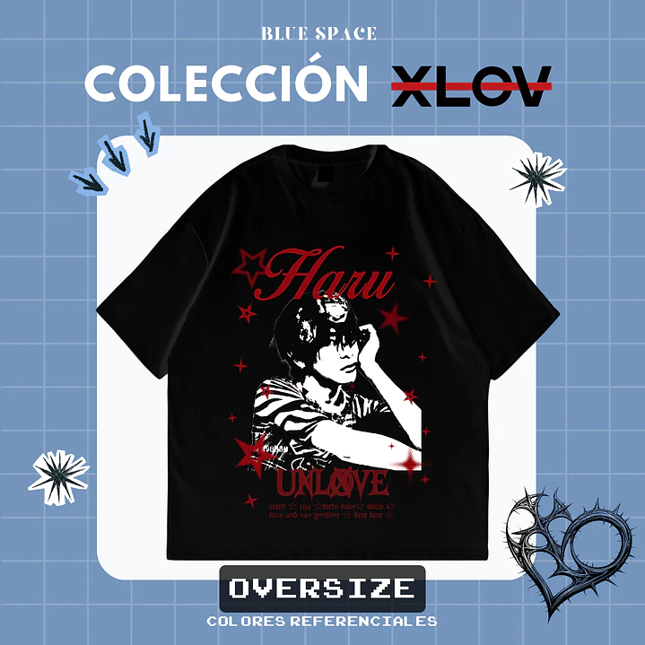 Polera XLOV - HARU DRIP DRIP 5