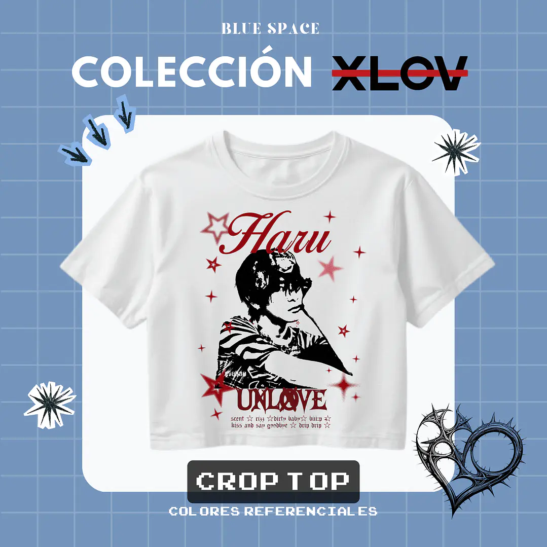 Polera XLOV - HARU DRIP DRIP 6