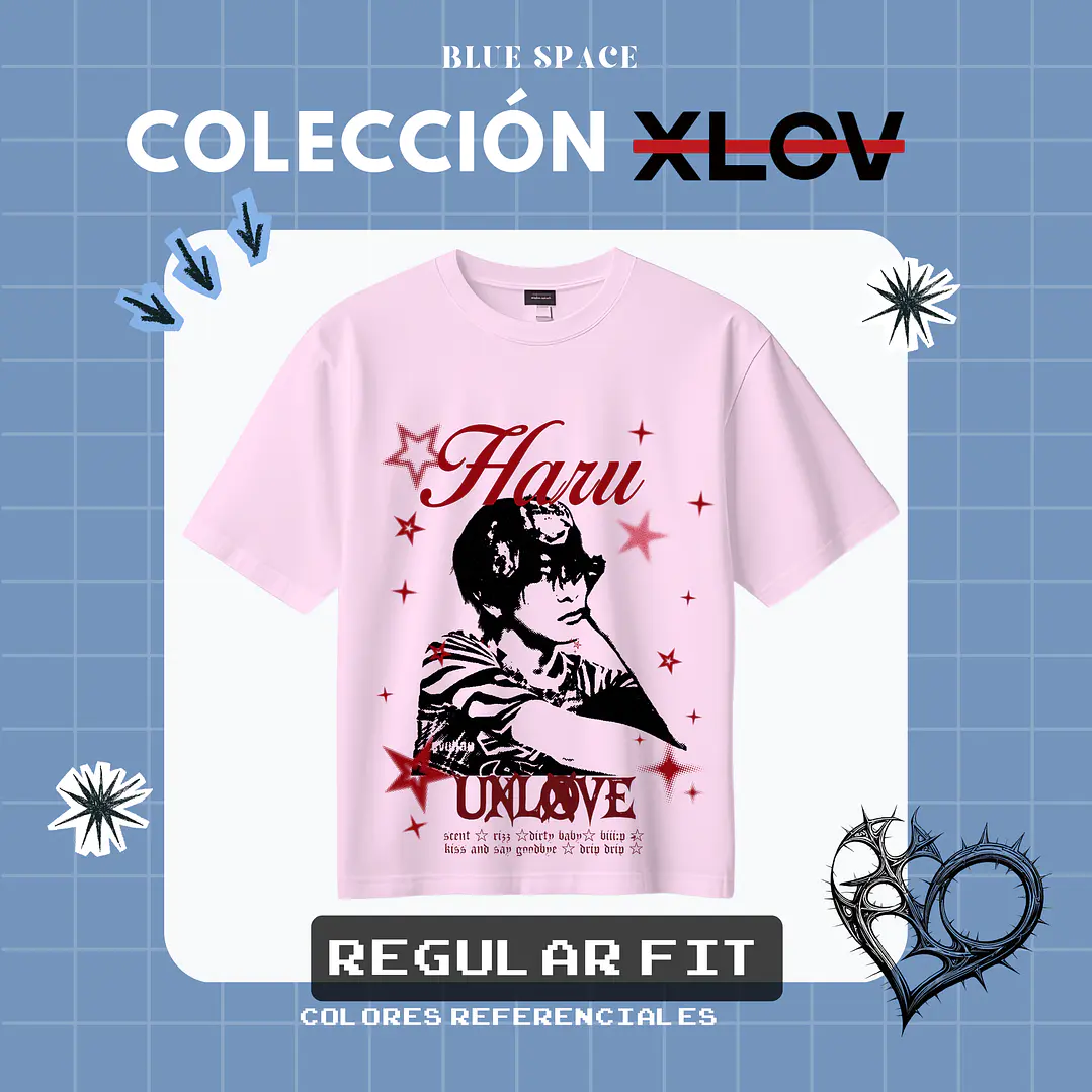 Polera XLOV - HARU DRIP DRIP 7