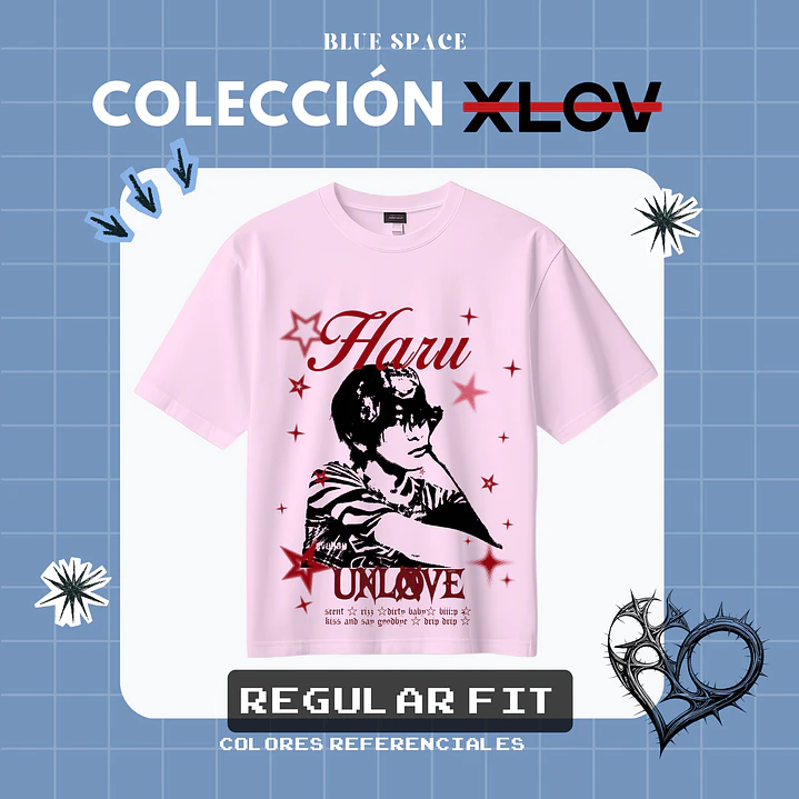 Polera XLOV - HARU DRIP DRIP 7