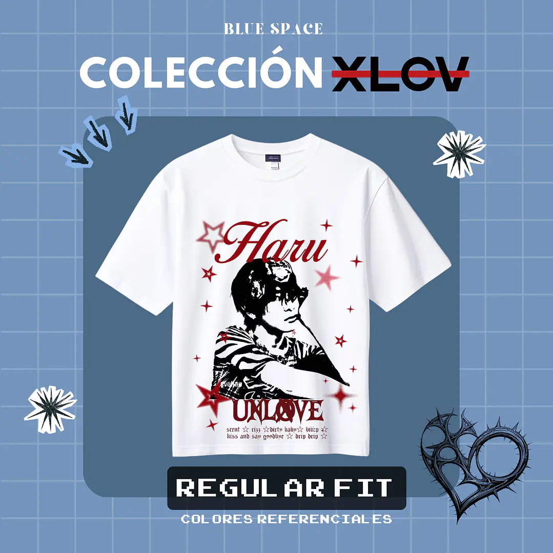 Polera XLOV - HARU DRIP DRIP 8