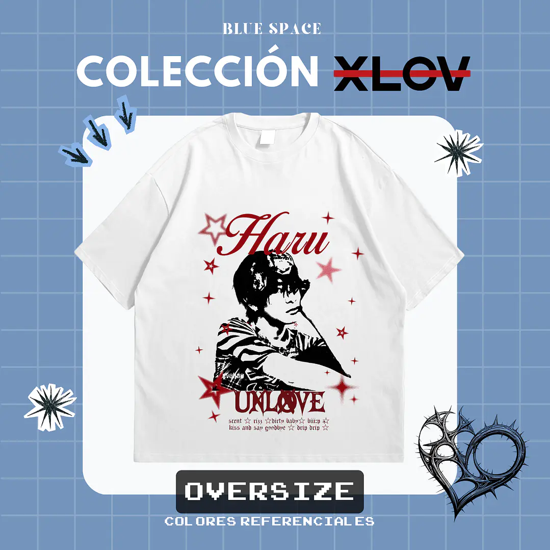 Polera XLOV - HARU DRIP DRIP 9