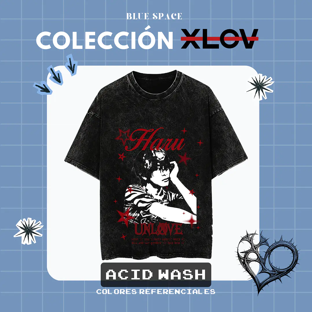 Polera XLOV - HARU DRIP DRIP 4