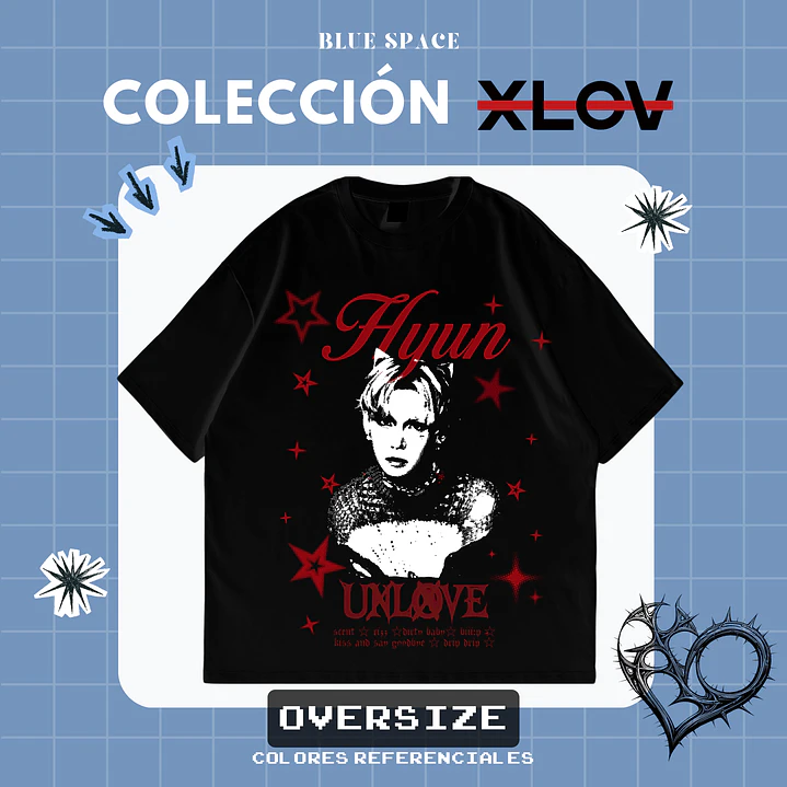 Polera XLOV - HYUN DRIP DRIP 3