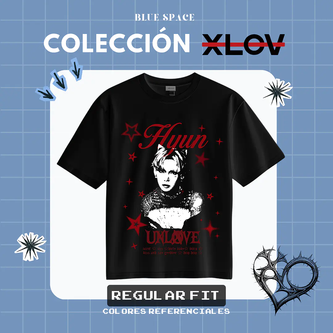 Polera XLOV - HYUN DRIP DRIP 4