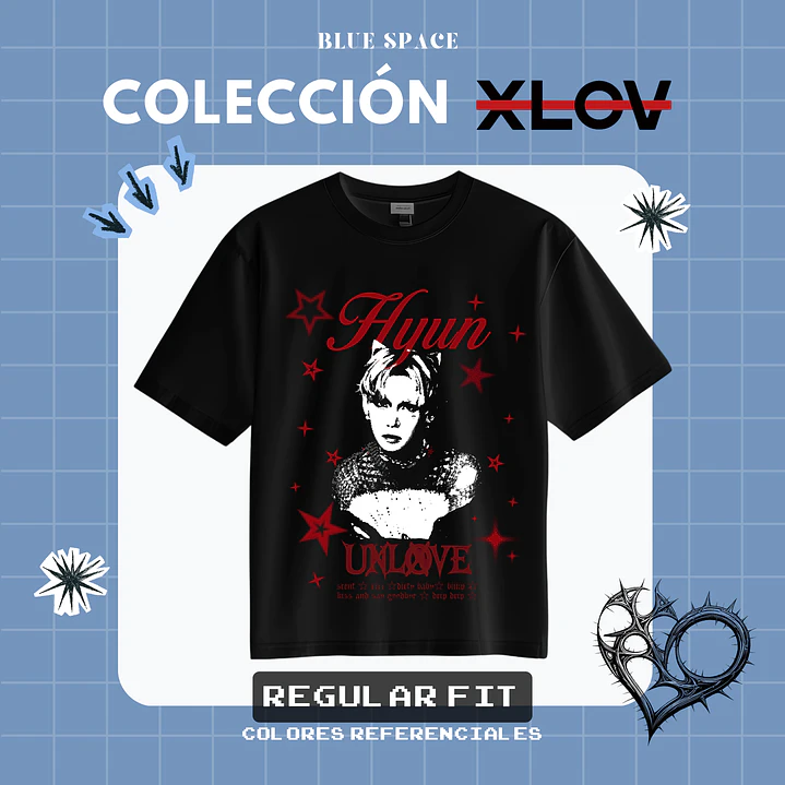 Polera XLOV - HYUN DRIP DRIP 4