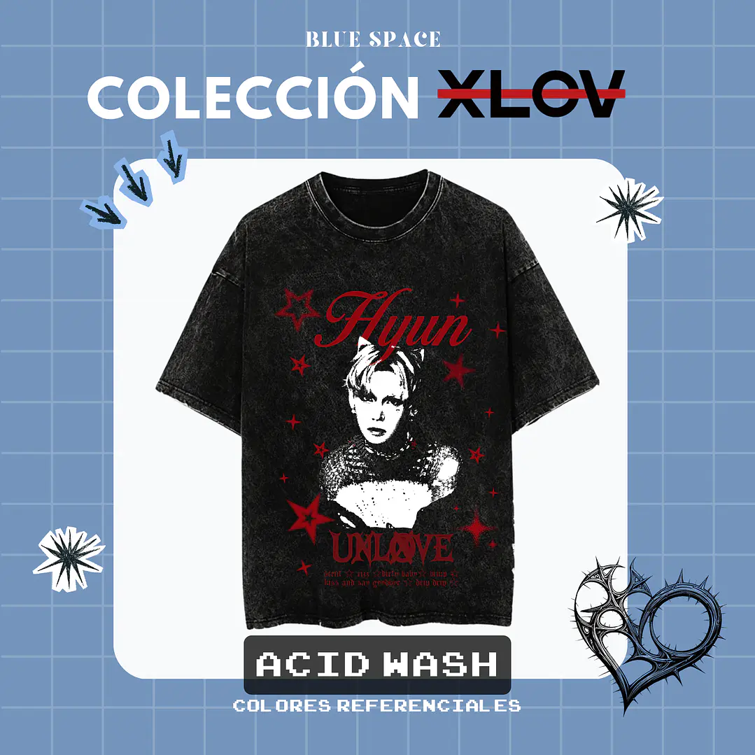 Polera XLOV - HYUN DRIP DRIP 5