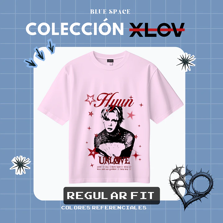 Polera XLOV - HYUN DRIP DRIP 8