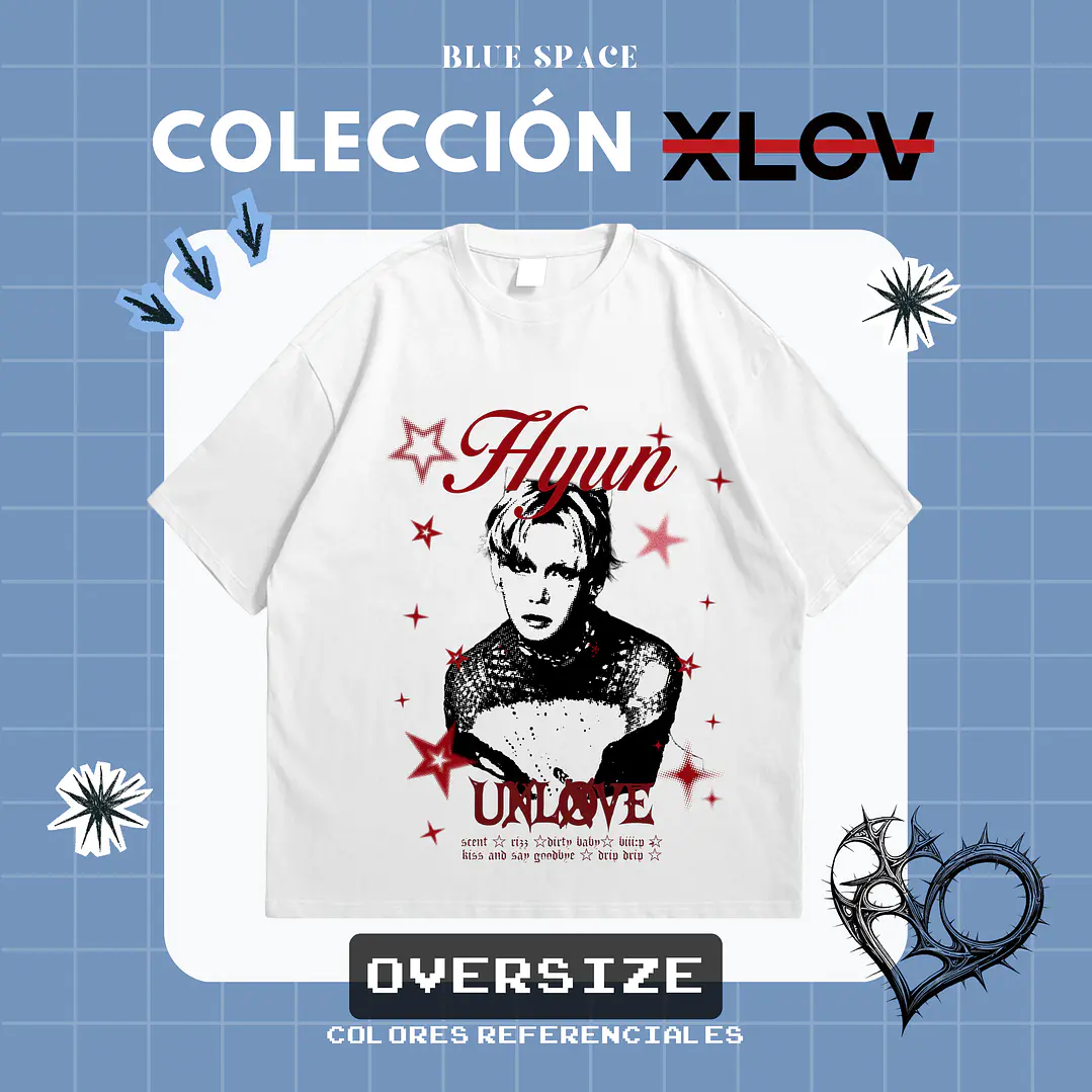 Polera XLOV - HYUN DRIP DRIP 9