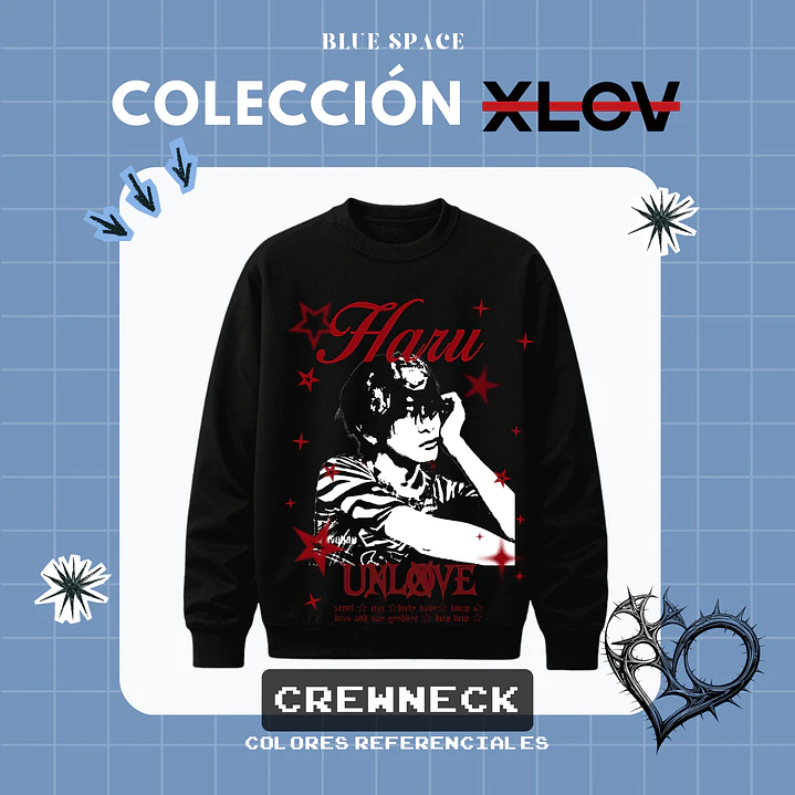 Poleron XLOV - HARU DRIP DRIP  4