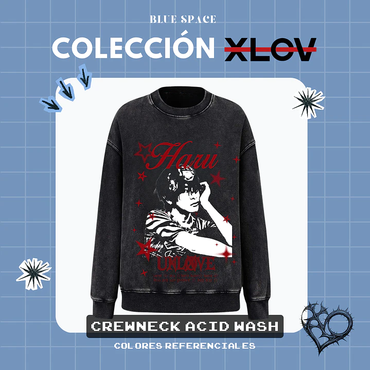 Poleron XLOV - HARU DRIP DRIP  6