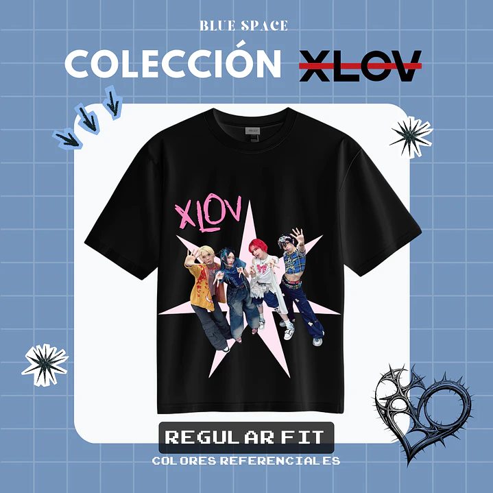 Polera XLOV - GRUPAL STAR 2