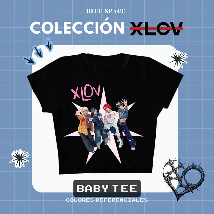 Polera XLOV - GRUPAL STAR 3