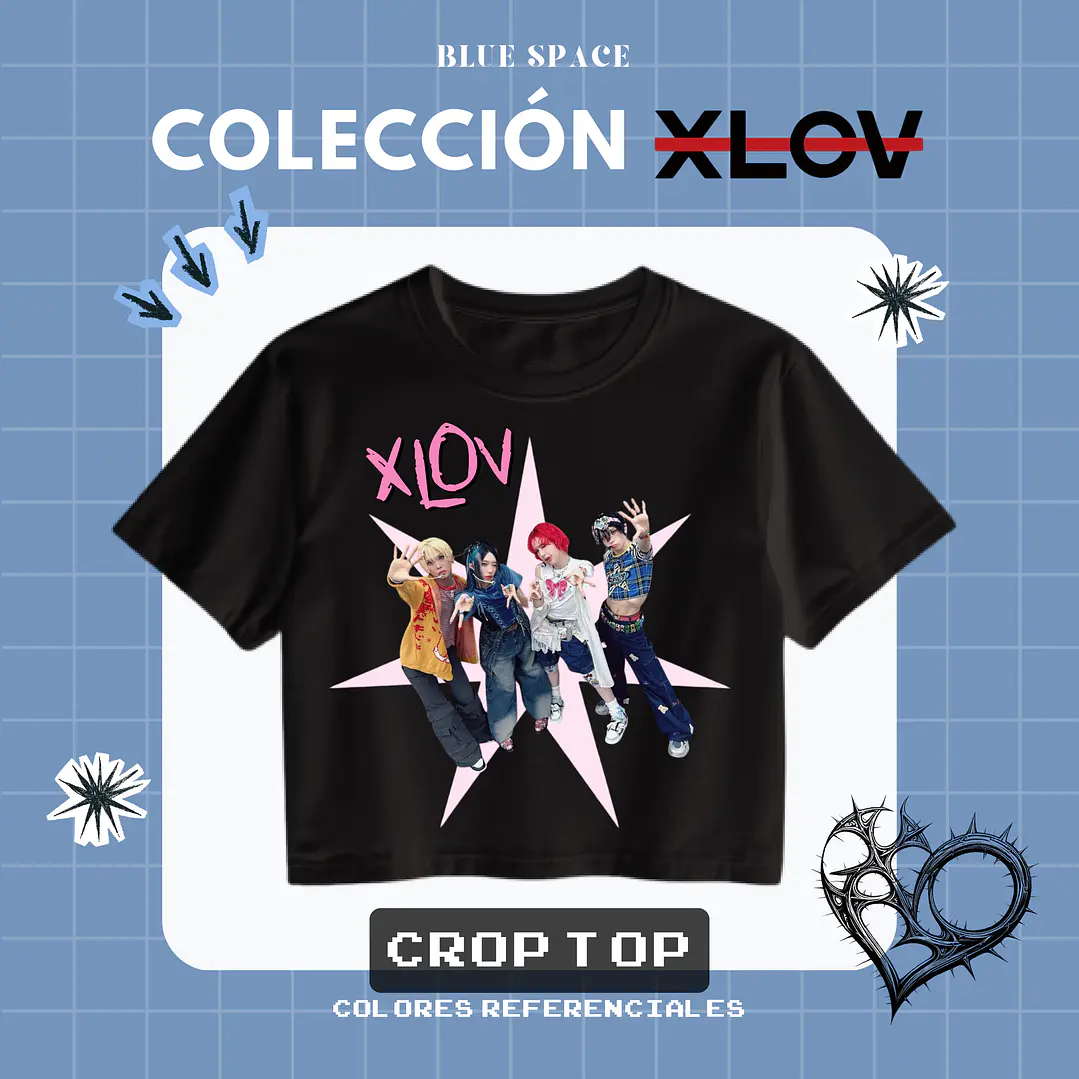 Polera XLOV - GRUPAL STAR 4