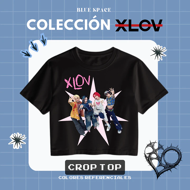 Polera XLOV - GRUPAL STAR 4