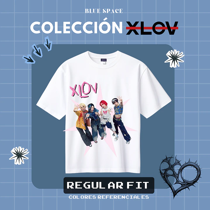 Polera XLOV - GRUPAL STAR 6
