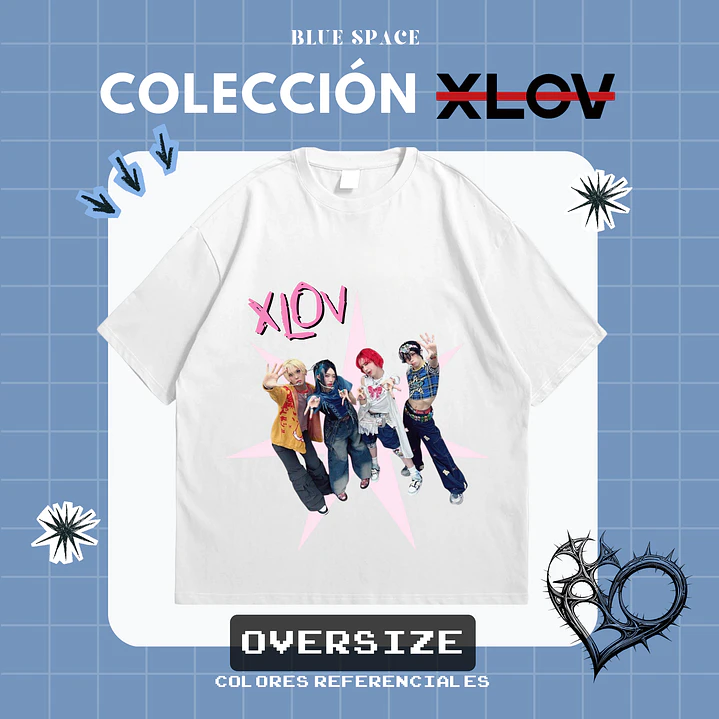 Polera XLOV - GRUPAL STAR 7