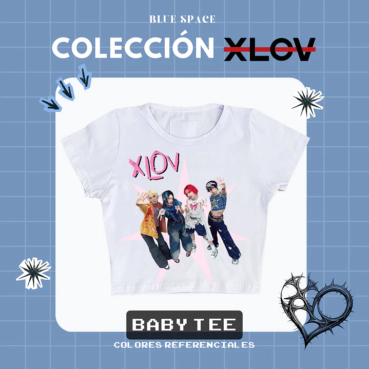 Polera XLOV - GRUPAL STAR 8