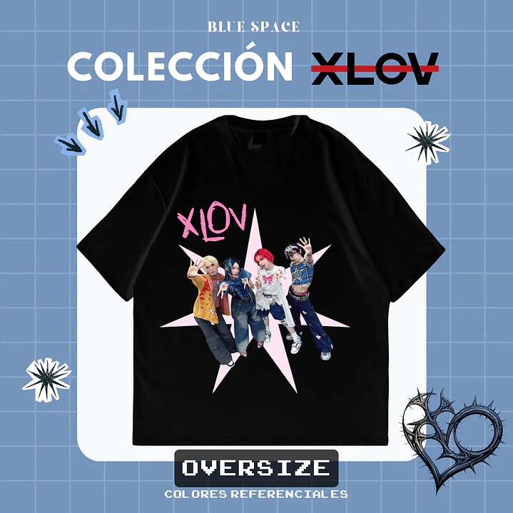 Polera XLOV - GRUPAL STAR 1