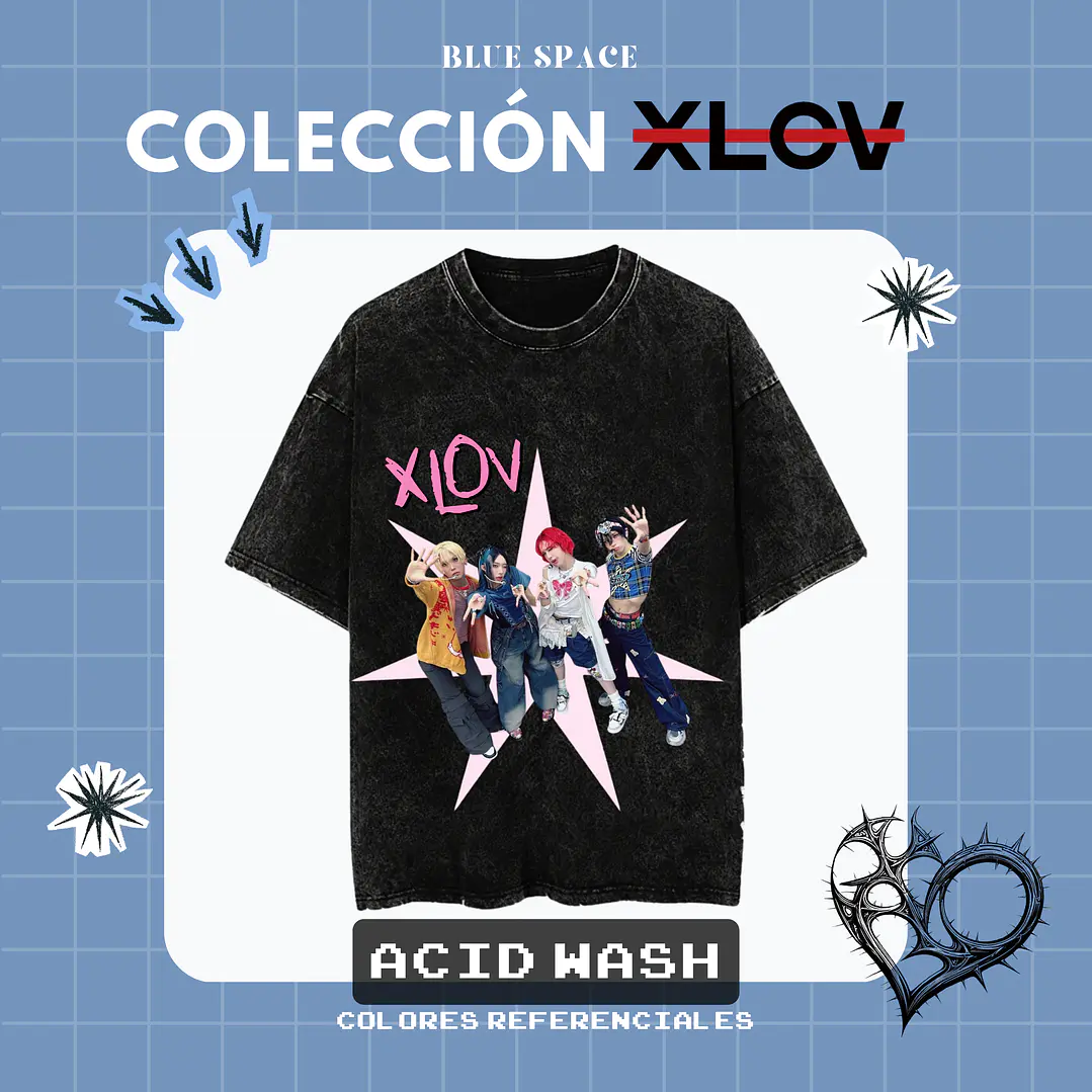 Polera XLOV - GRUPAL STAR 5