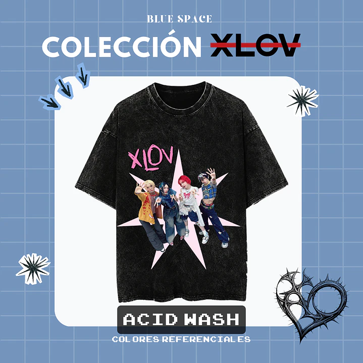 Polera XLOV - GRUPAL STAR 5