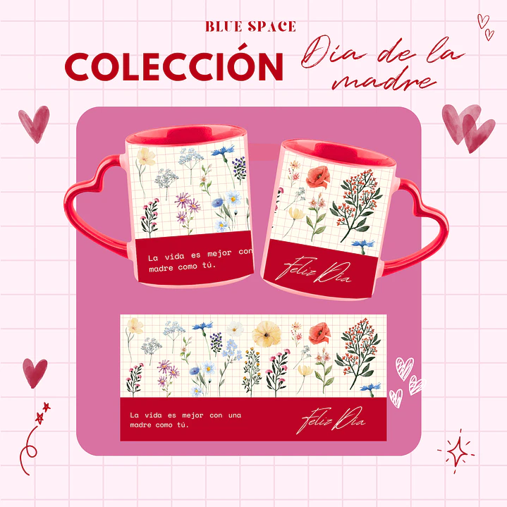 Taza FELIZ DÍA MAMÁ - PERSONALIZA 1