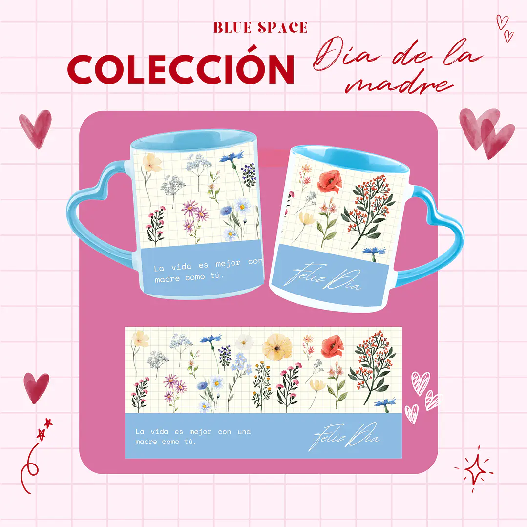 Taza FELIZ DÍA MAMÁ - PERSONALIZA 3