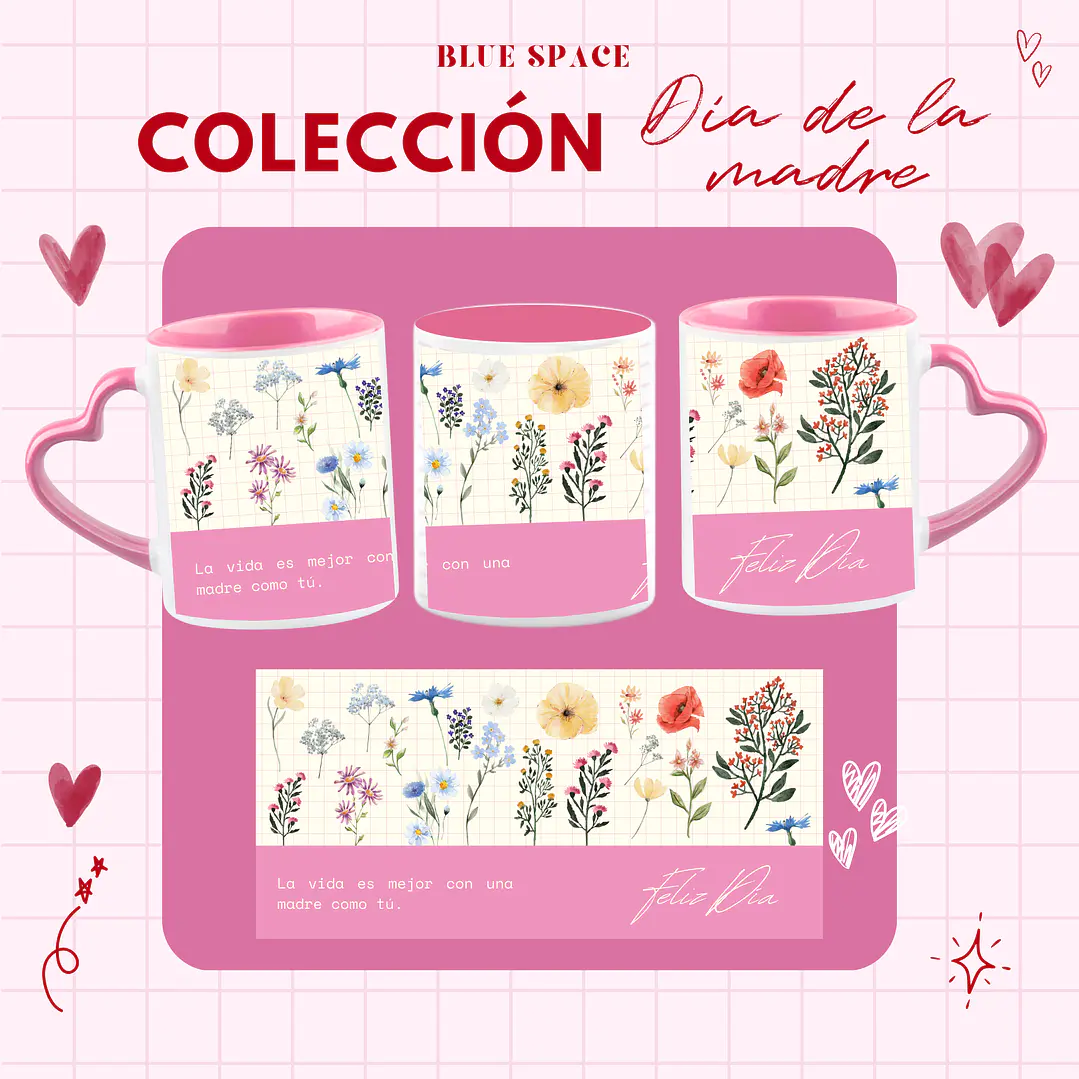 Taza FELIZ DÍA MAMÁ - PERSONALIZA 2