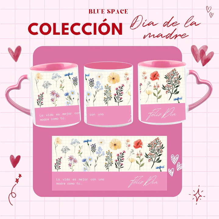 Taza FELIZ DÍA MAMÁ - PERSONALIZA 2