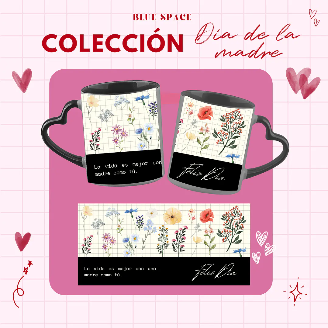 Taza FELIZ DÍA MAMÁ - PERSONALIZA 5