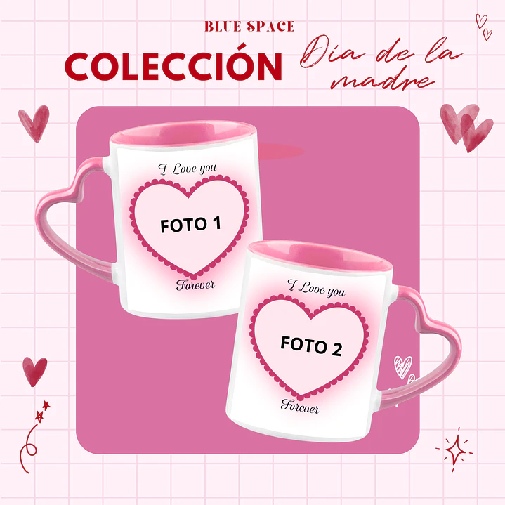 Taza I LOVE YOU FOREVER - PERSONALIZA 1
