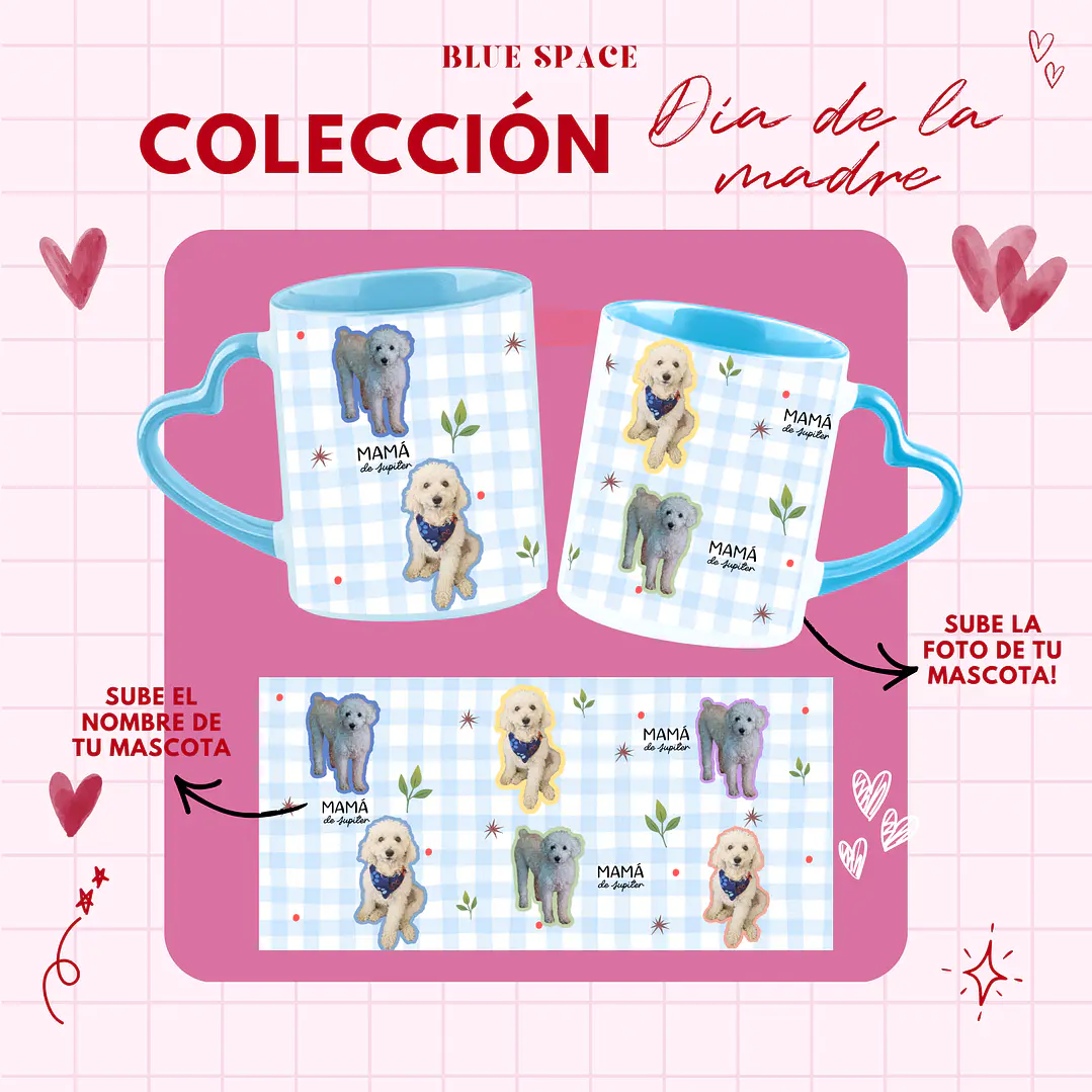 Taza MAMÁ DE (Mascota) - PERSONALIZA 4