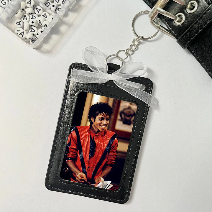 Holder de Cuero Negro - Michael Jackson Thriller 1