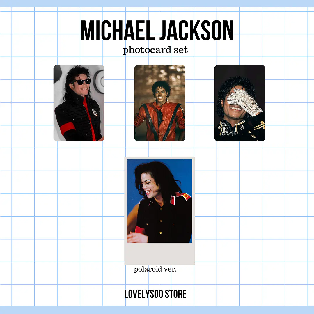 Set de Photocards Fanmade – Michael Jackson 1
