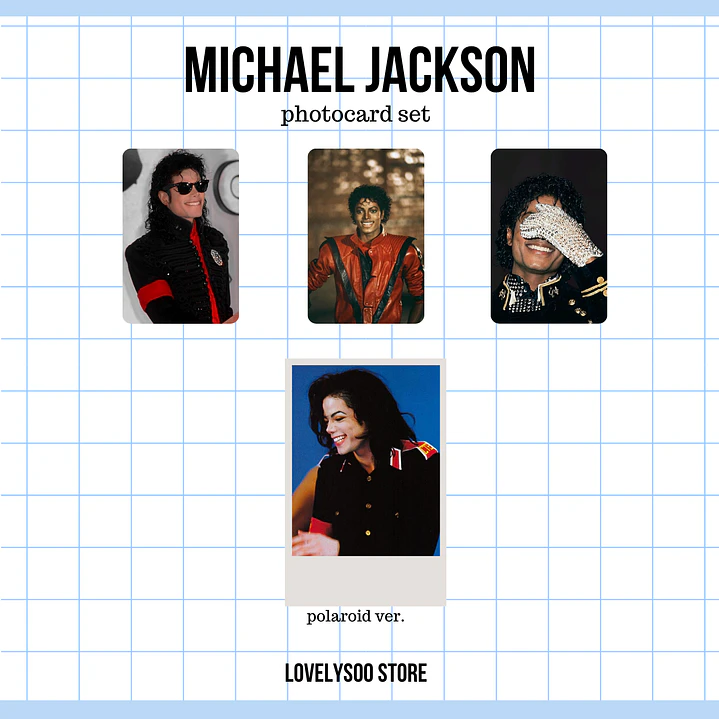Set de Photocards Fanmade – Michael Jackson 1