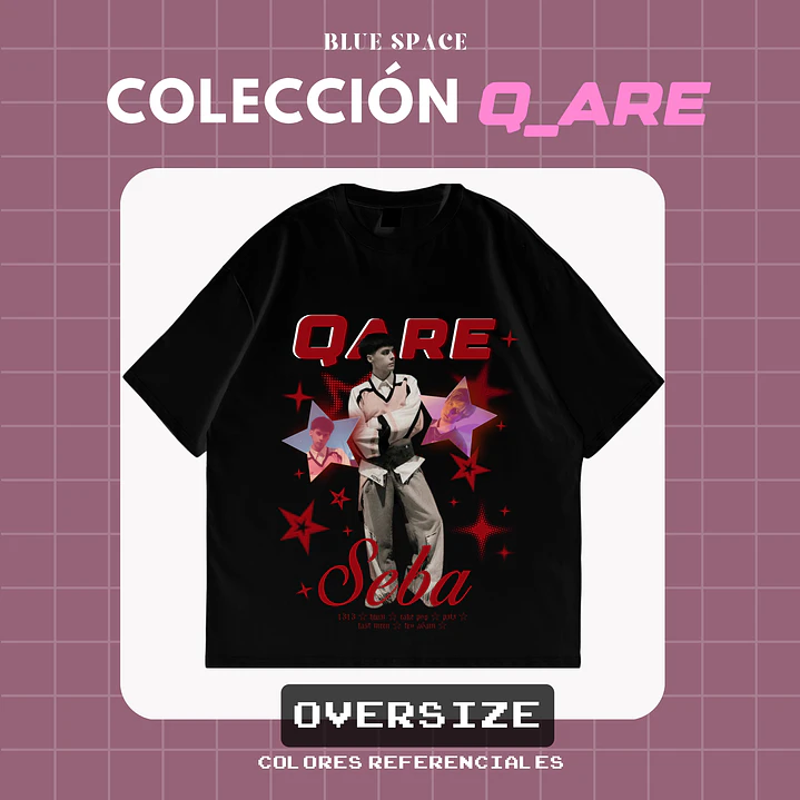 Polera Q_ARE - SEBA STAR 1